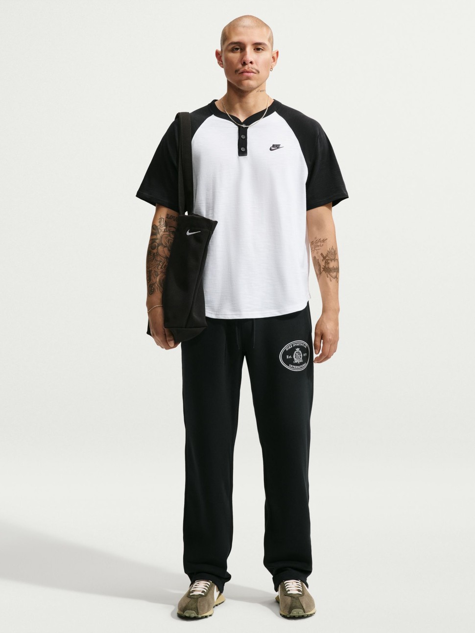 Брюки мужские Nike M NK CLUB BB OH PANT NCC черные IM5831-010 — фото 2