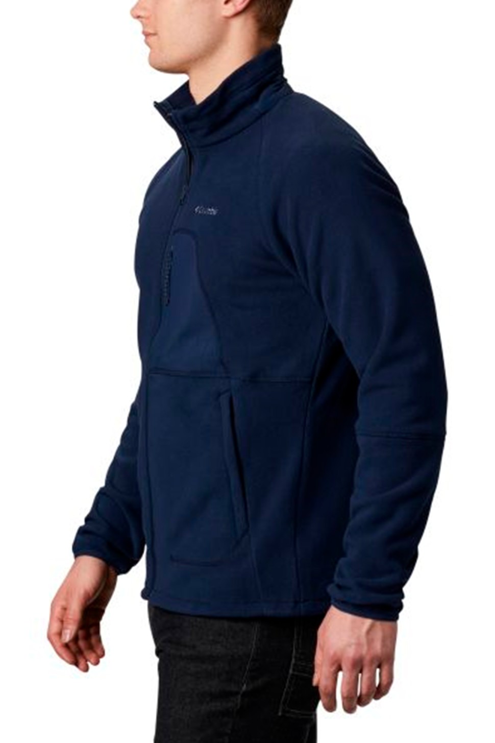 Толстовка чоловіча Columbia RAPID EXPEDITION™ FULL ZIP FLEECE темно-синя 1909073-464 — фото 2