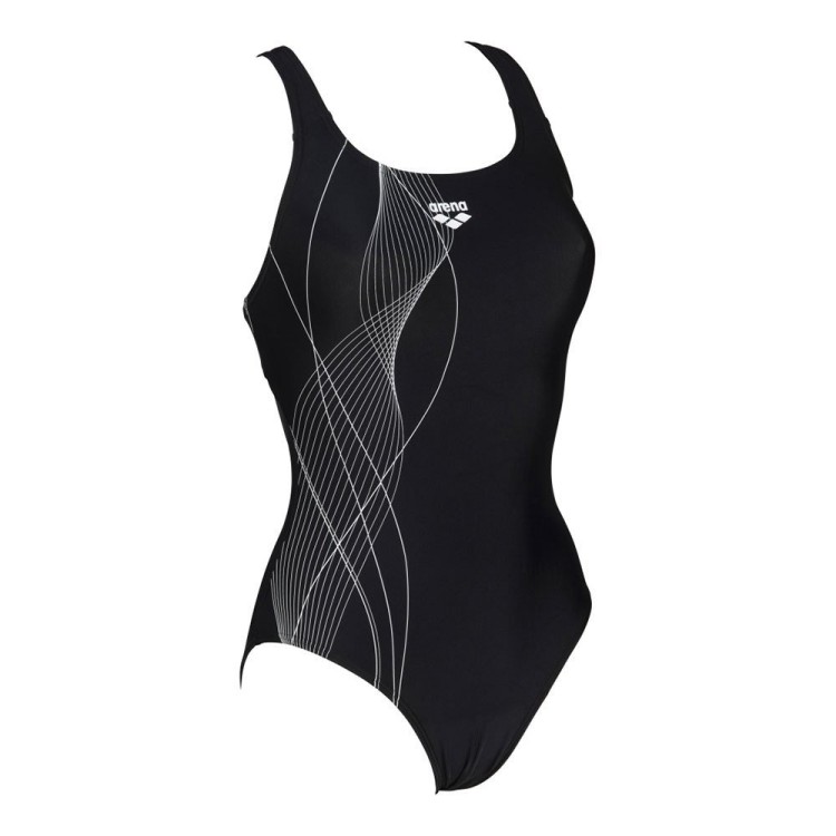 Жіночий купальник Arena W Gliding Swim Pro One Piece L чорний 004478-510  изображение 1
