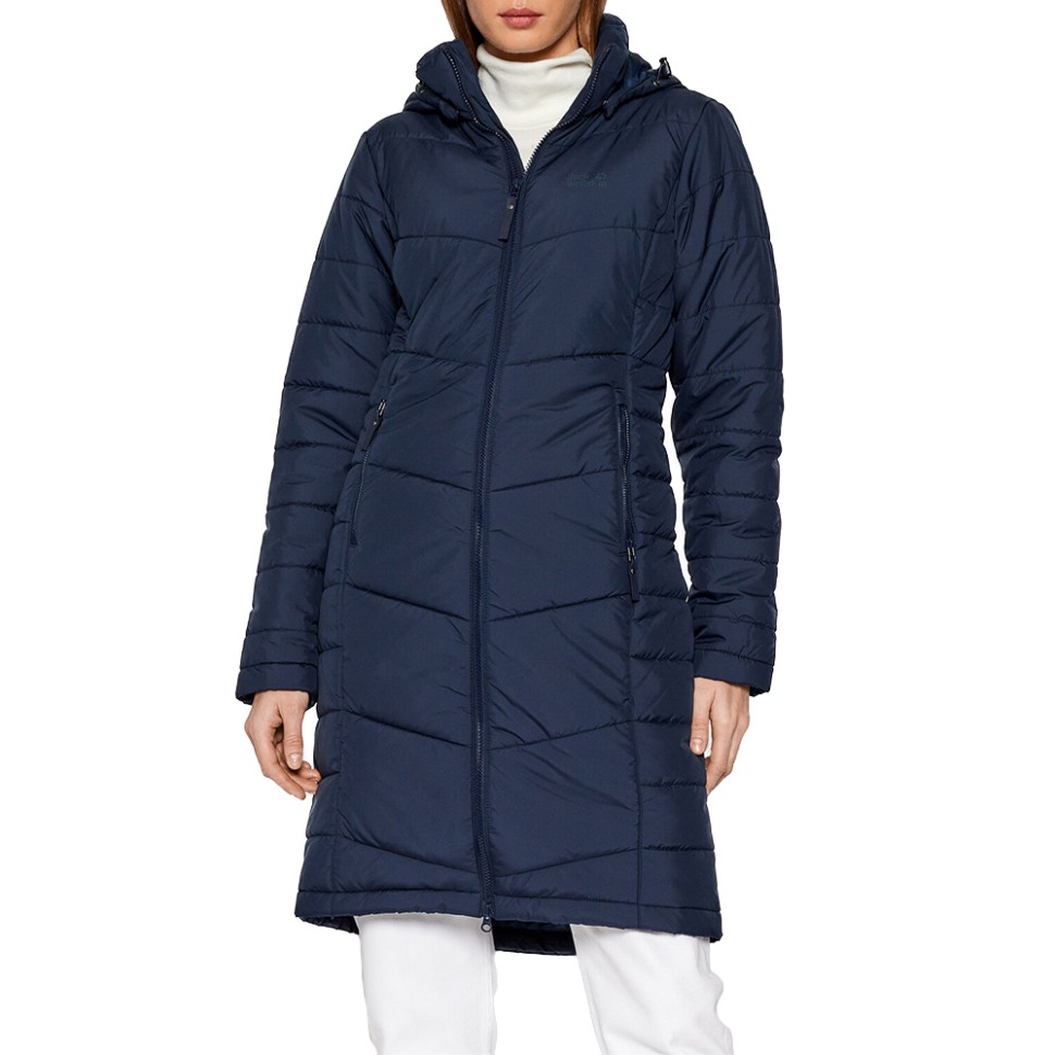 Куртка жіноча Jack Wolfskin North York Coat W темно-синя 1205501-1910 — фото 1