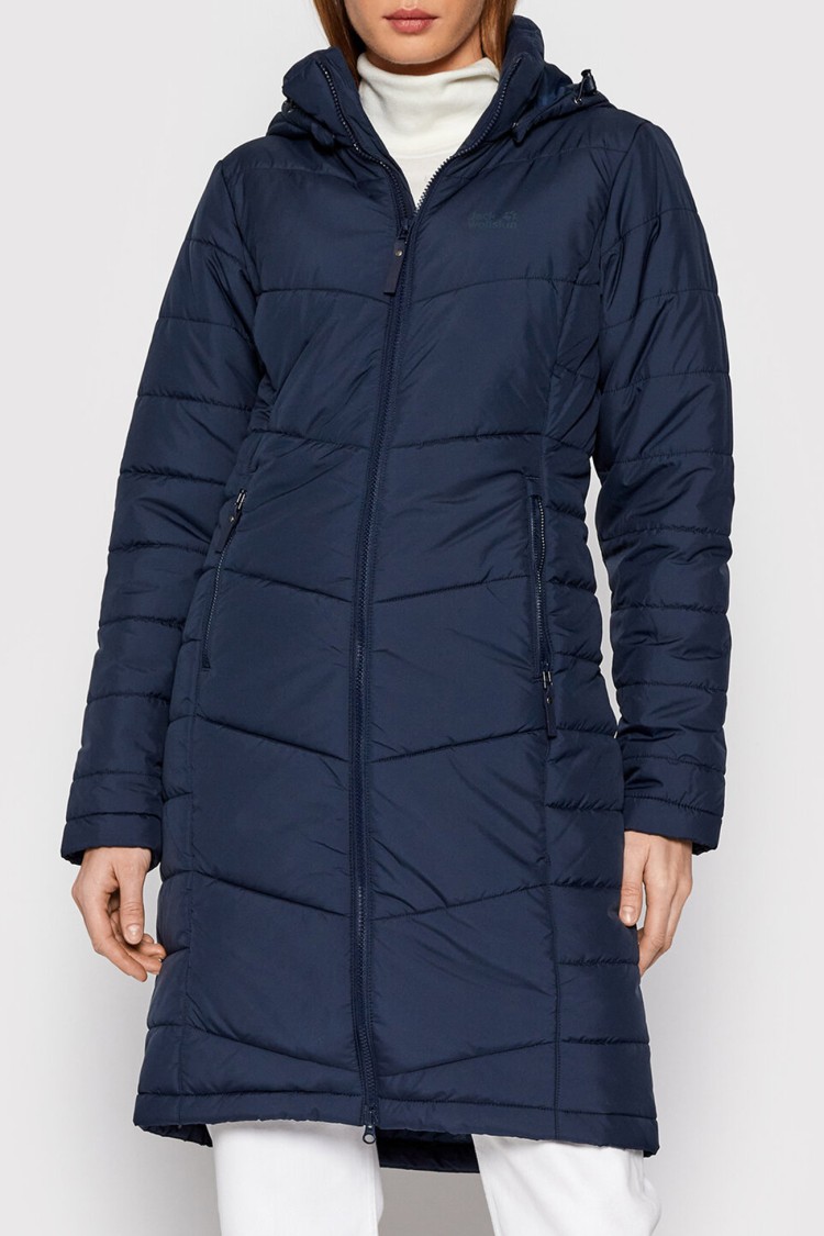 Куртка женская Jack Wolfskin North York Coat W темно-синяя 1205501-1910 изображение 2