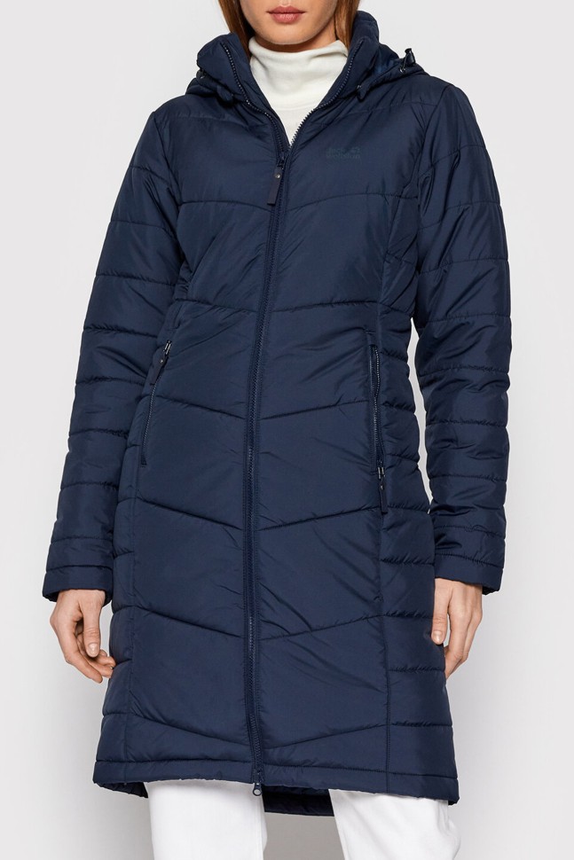 Куртка женская Jack Wolfskin North York Coat W темно-синяя 1205501-1910 изображение 2