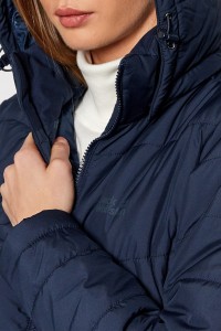 Куртка женская Jack Wolfskin North York Coat W темно-синяя 1205501-1910 изображение 4