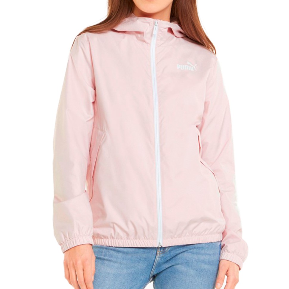 Ветровка женская Puma Ess Solid Windbreaker розовая 84749416 изображение 1