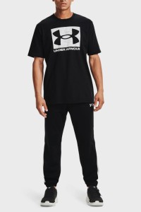Футболка мужская Under Armour UA ABC CAMO BOXED LOGO SS черная 1361673-001 изображение 2
