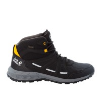 Черевики чоловічі Jack Wolfskin WOODLAND 2 TEXAPORE MID M чорні 4051261-6055 изображение 1