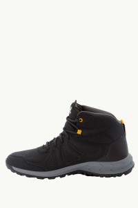 Черевики чоловічі Jack Wolfskin WOODLAND 2 TEXAPORE MID M чорні 4051261-6055 изображение 2