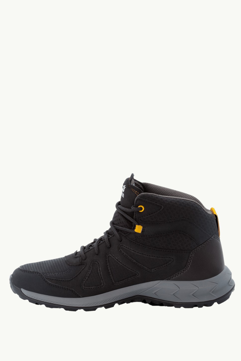 Черевики чоловічі Jack Wolfskin WOODLAND 2 TEXAPORE MID M чорні 4051261-6055 — фото 2