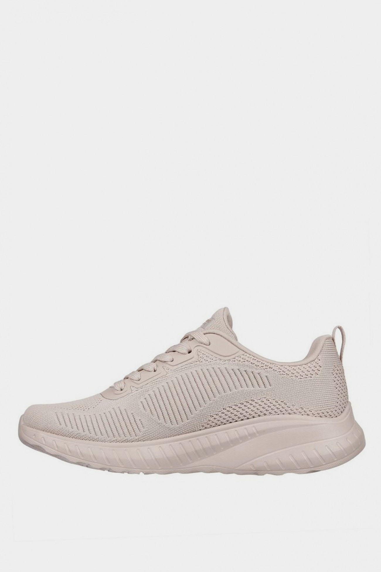 Кроссовки женские Skechers Bobs Squad Chaos бежевые 117209 NUDE изображение 3