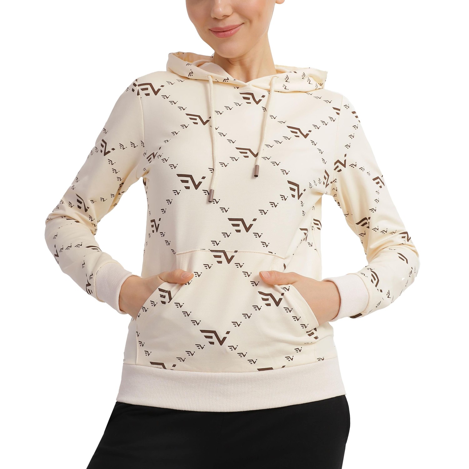 Толстовка жіноча Evoids Plummer бежева 552336-125 изображение 1