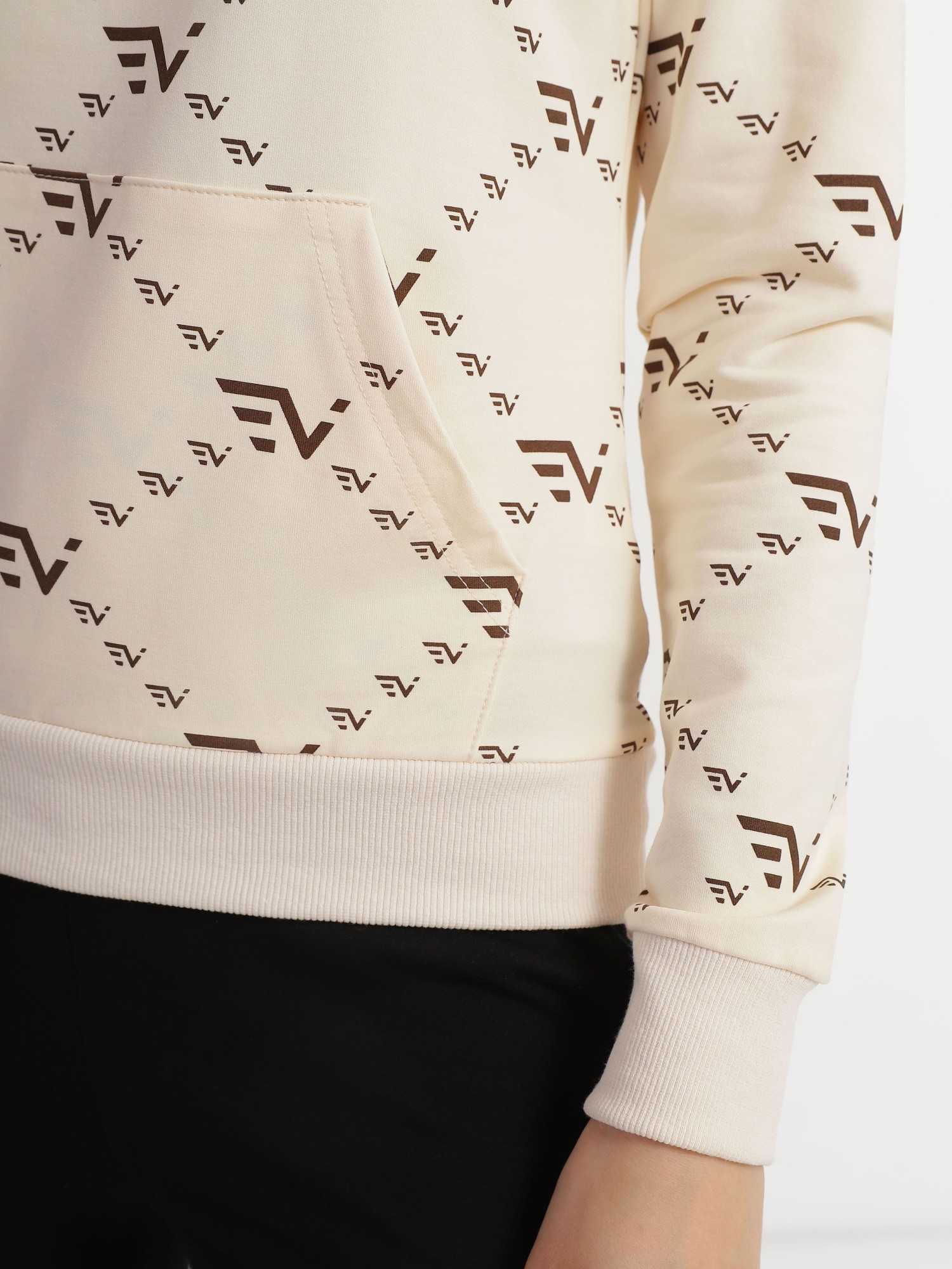 Толстовка жіноча Evoids Plummer бежева 552336-125 изображение 3