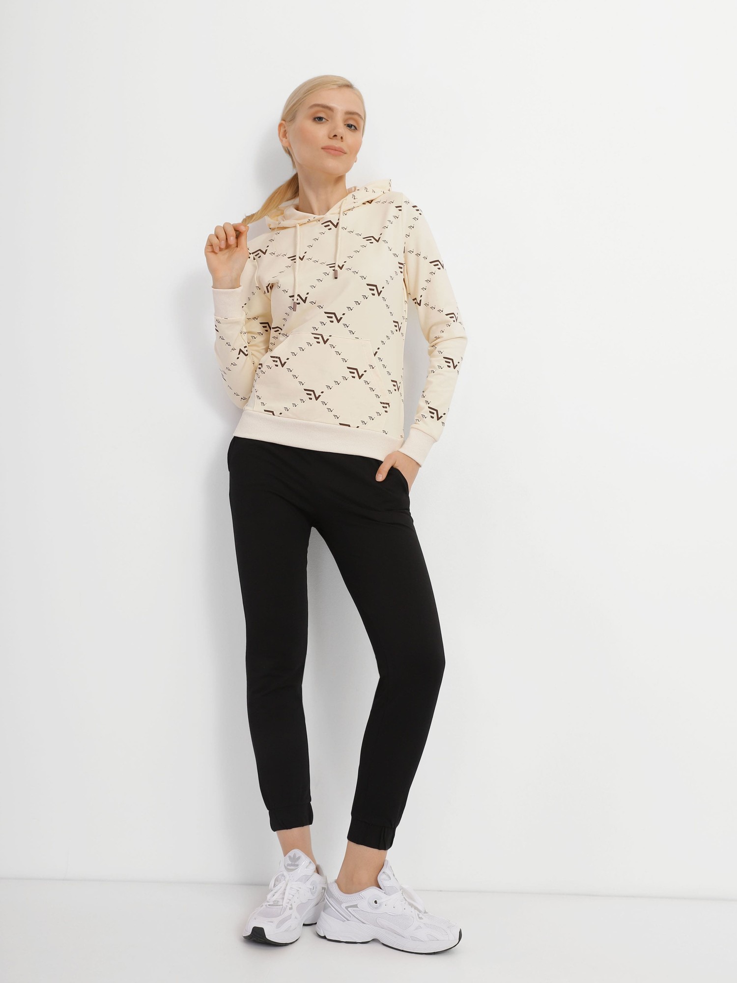 Толстовка жіноча Evoids Plummer бежева 552336-125 изображение 6