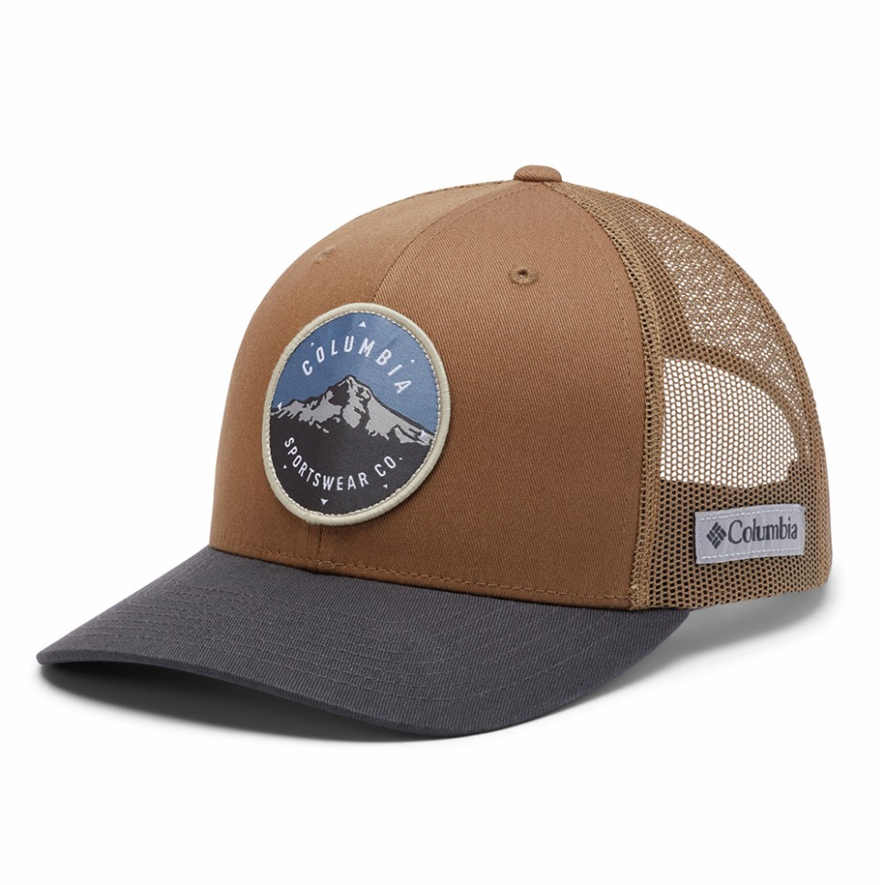 Бейсболка Columbia Mesh Snap Back - High коричневая 1652541-259 — Sport City Бейсболка Columbia Mesh Snap Back - High коричневая 1652541-259